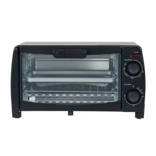 Mainstays 4 Slice Toaster Oven, Black
