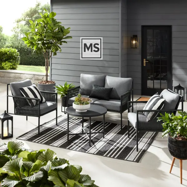 mainstays patio furniture set