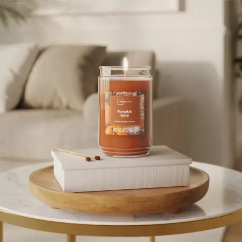mainstays pumpkin spice candle
